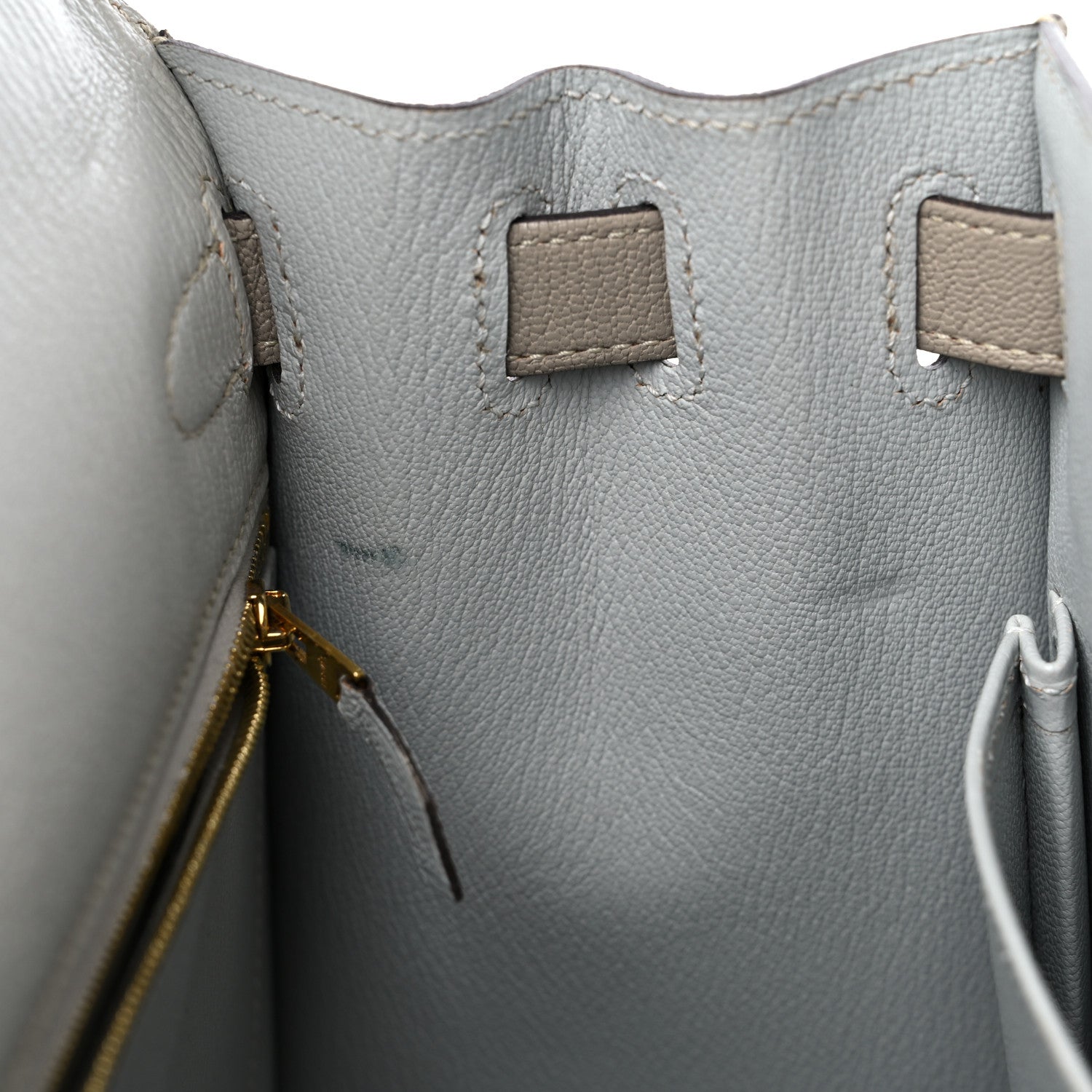 Hermes Chevre Mysore Kelly Sellier 28 Gris Tourterelle Beton 13 of 18