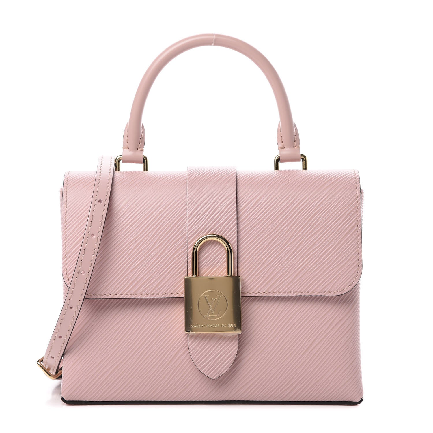 Louis Vuitton Epi Locky BB Rose Ballerine 1 of 11