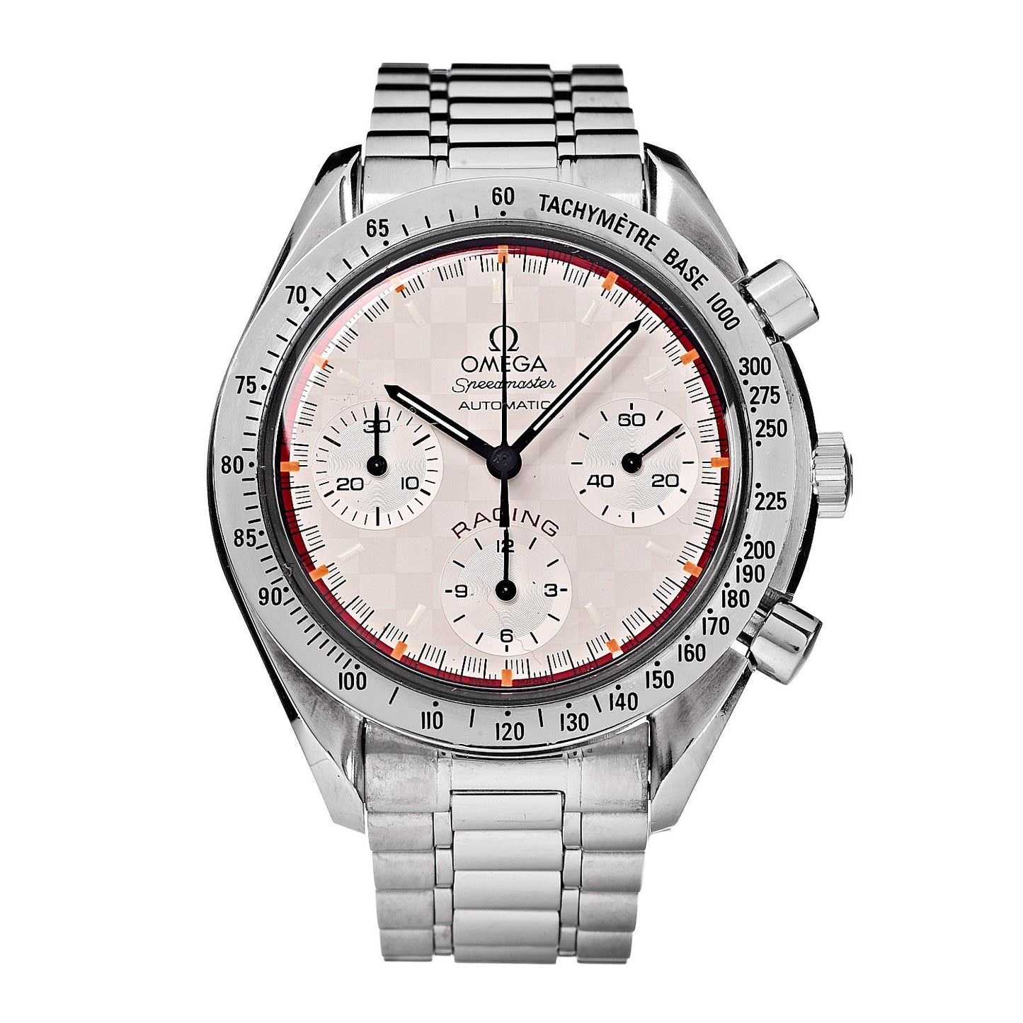 Stainless Steel 40mm Speedmaster Racing Michael Schumacher Automatic Watch 3517.30