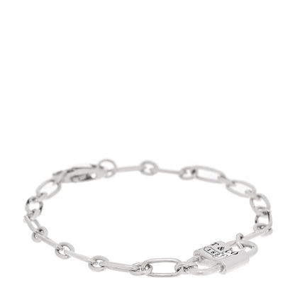 Tiffany Sterling Silver 1837 Lock Bracelet 1 of 4