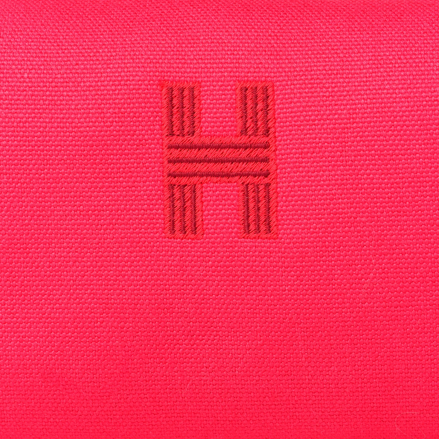 Hermes Canvas Small Bride-A-Brac Pouch Hibiscus 7 of 9
