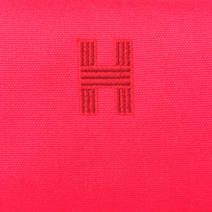 Hermes Canvas Small Bride-A-Brac Pouch Hibiscus 7 of 9