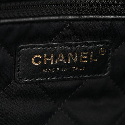 Chanel Shiny Calfskin Quilted Small Chanel 22 Black 7 of 13