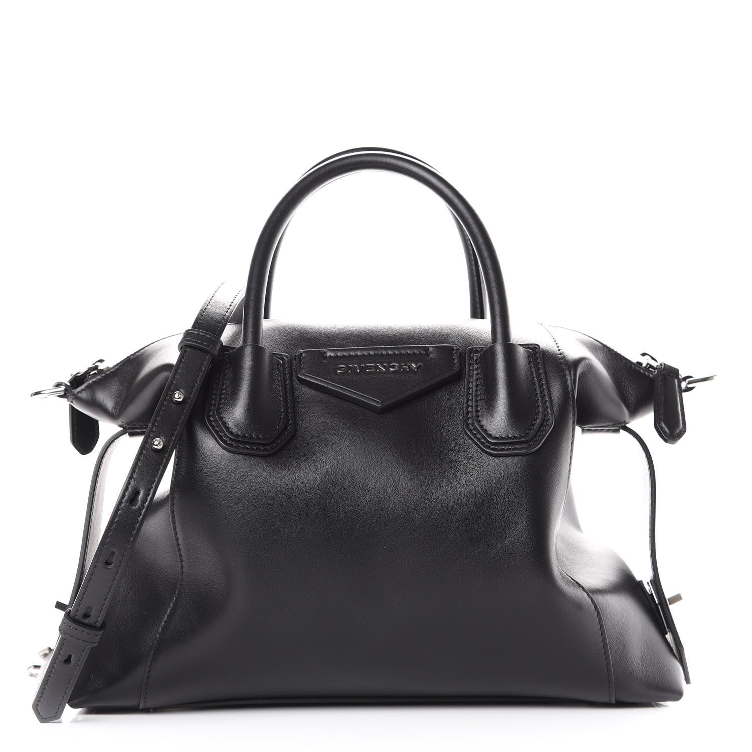 Givenchy Smooth Calfskin Small Soft Antigona Black 1 of 8