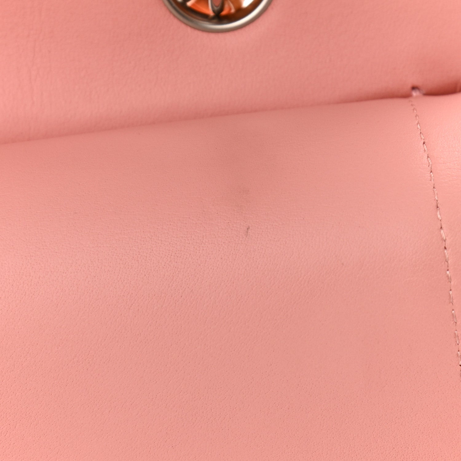 Chanel Patent Quilted Medium Double Flap Light Pink 12 of 12