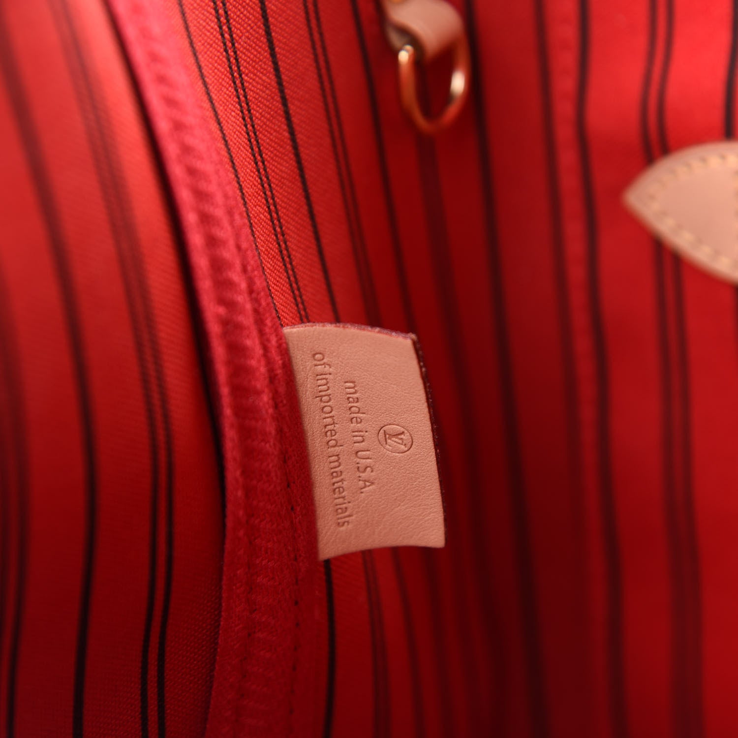 Louis Vuitton Monogram Neo Neverfull MM Cherry 9 of 12
