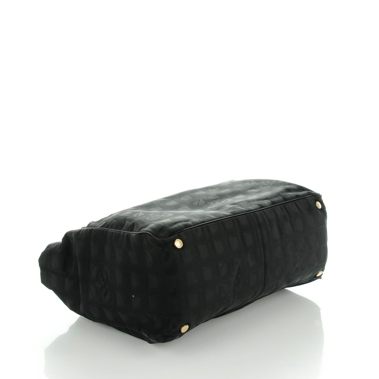 Chanel Nylon Medium Travel Tote Black 4 of 8