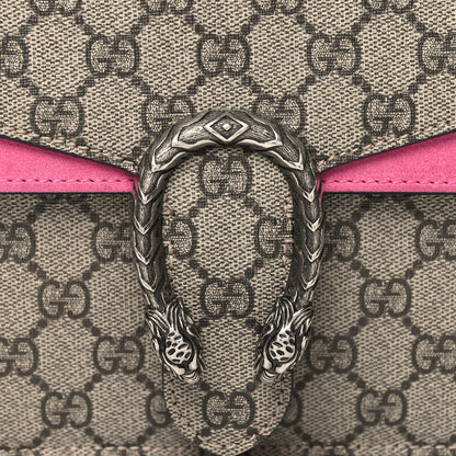 Gucci GG Supreme Monogram Mini Dionysus Shoulder Bag Pink 8 of 11