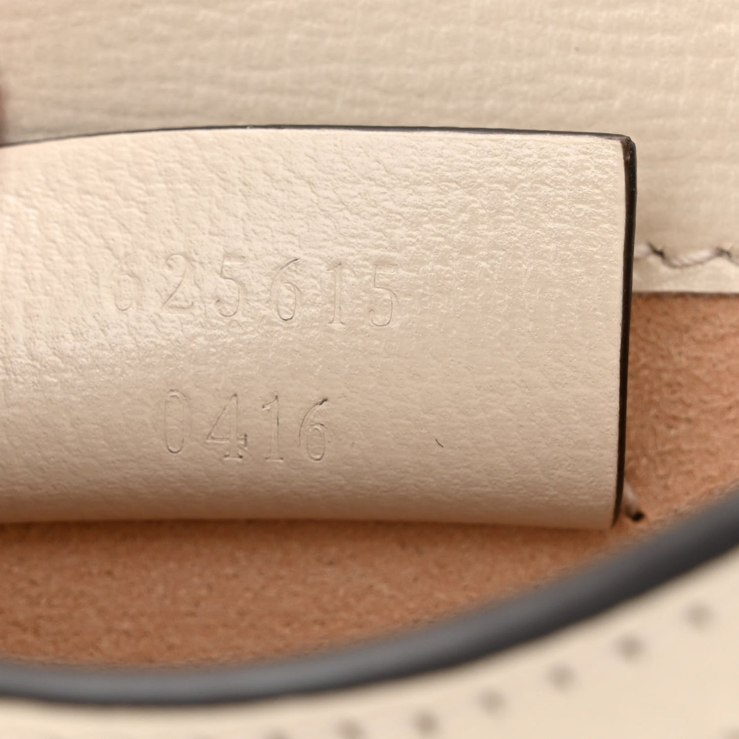 GG Supreme Monogram Azalea Calfskin Mini Horsebit 1955 Crossbody Bag Beige Ebony Mystic White
