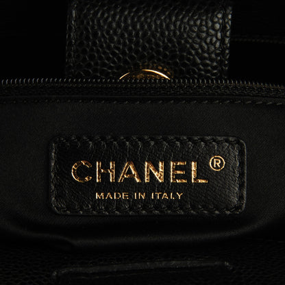 Chanel Caviar Quilted Petit Shopping Tote PST Black 5 of 7