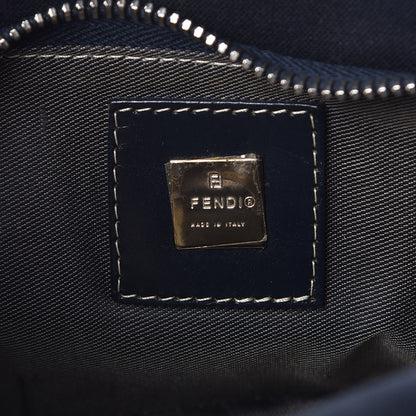 Fendi Canvas Small Shoulder Bag Blue 6 of 8