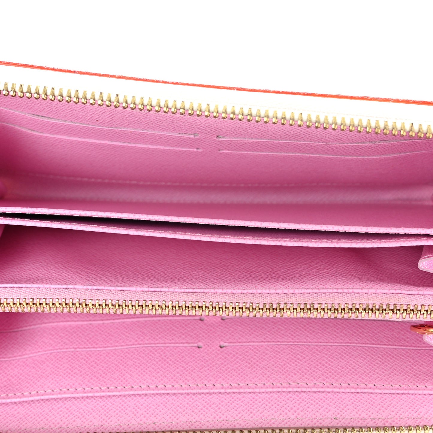 Monogram Multicolor Zippy Wallet White Litchi