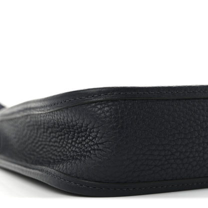 Hermes Taurillon Clemence Evelyne TPM Bleu Nuit 9 of 11
