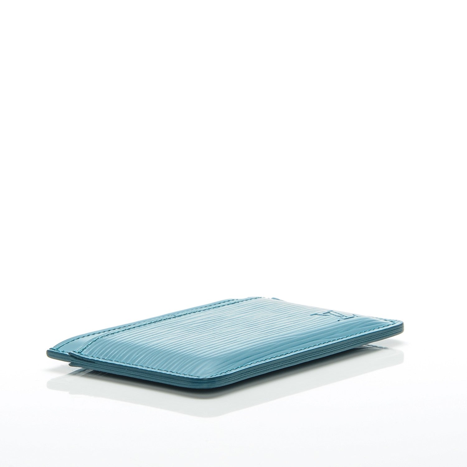 Louis Vuitton Epi Card Holder Cyan 4 of 6