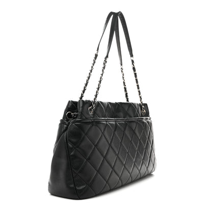 Chanel Caviar Quilted CC Timeless Soft Tote Black 3 of 13