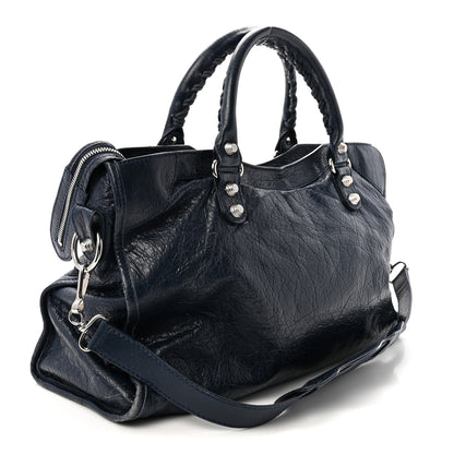 Balenciaga Agneau Giant 12 Silver Hardware City Bleu Obscur 3 of 10