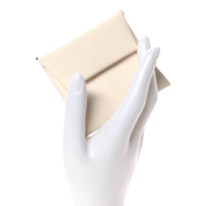 Hermes Epsom Bastia Verso Coin Purse Nata Sesame 2 of 8