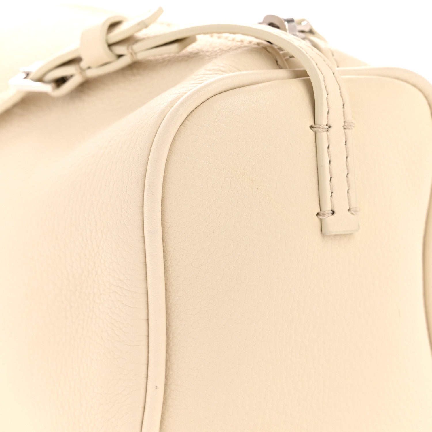 The Row Grained Calfskin 90's Bag Ivory 11 of 11