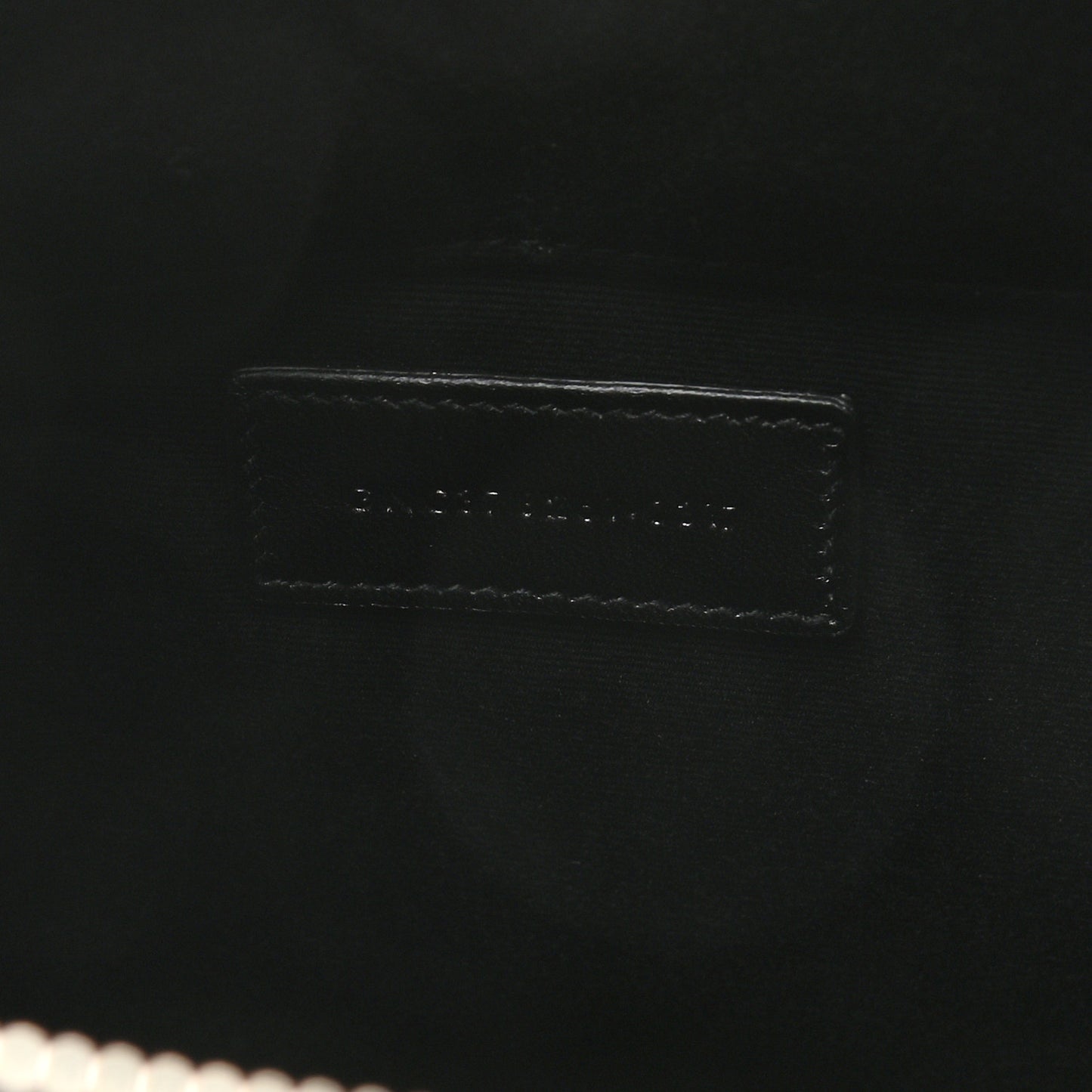 Calfskin Crocodile Embossed Document Holder Black