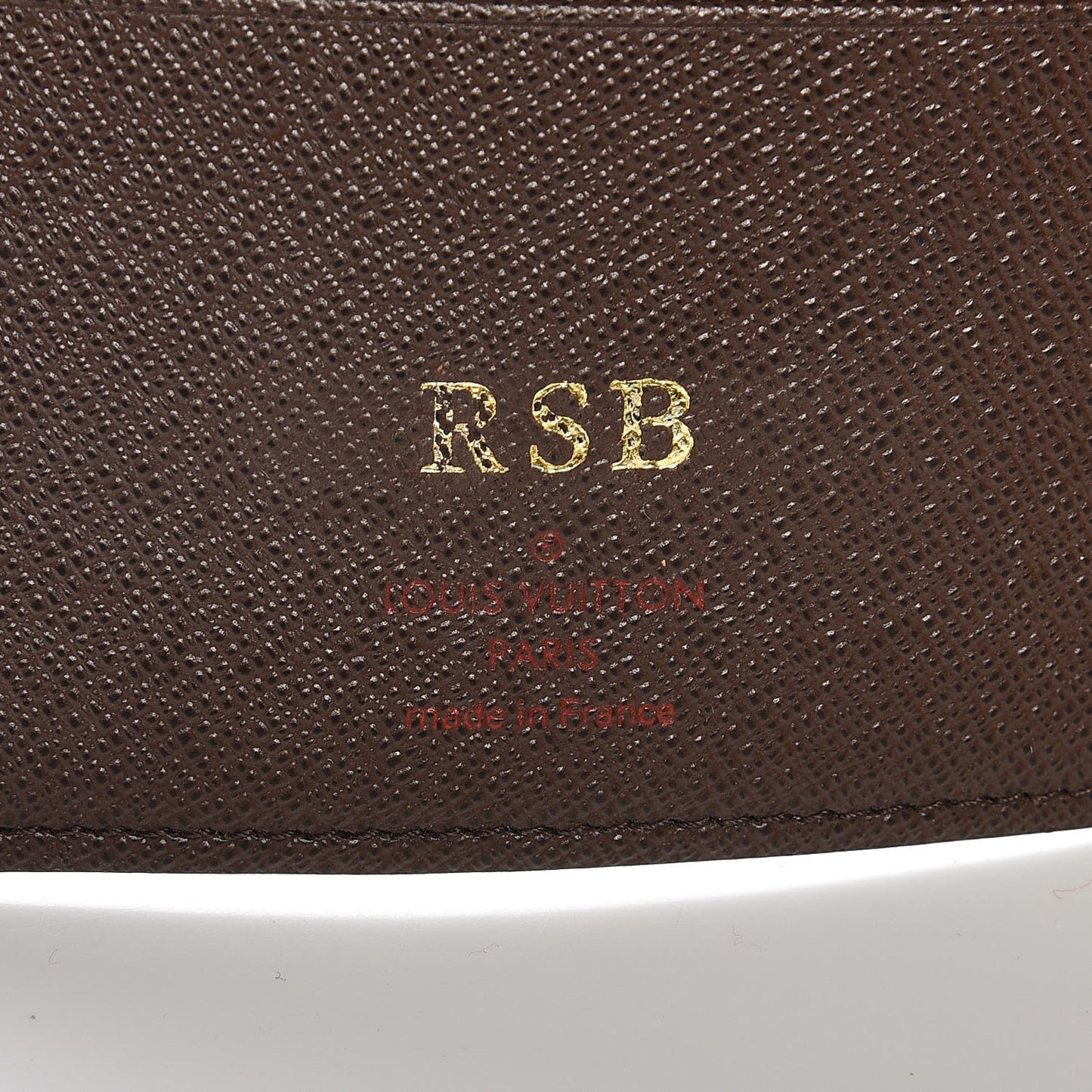 Damier Ebene Medium Ring Agenda Cover