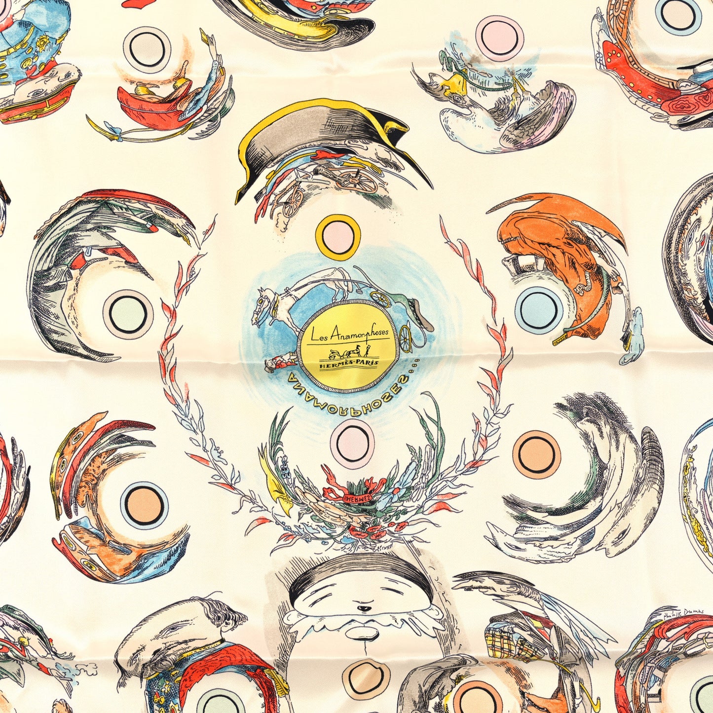 Silk Les Anamorphoses Scarf 70