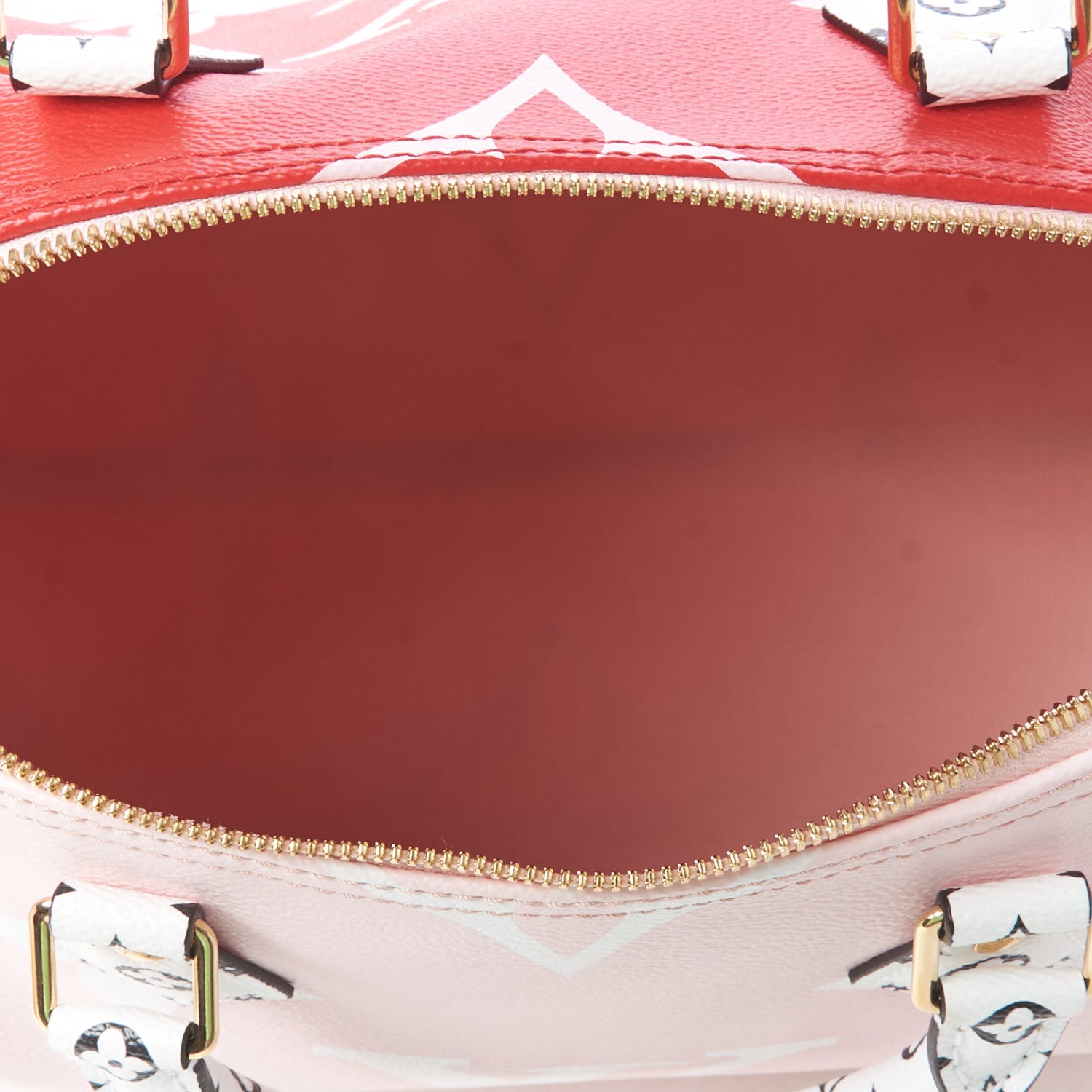 Louis Vuitton Monogram Giant Speedy Bandouliere 30 Rouge 5 of 8