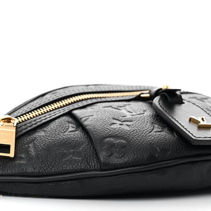 Louis Vuitton Empreinte High Rise Bumbag PM Black 8 of 11