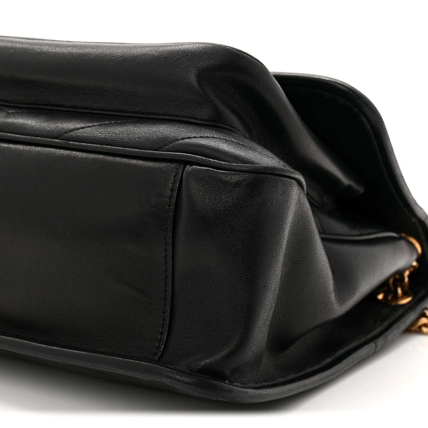 Saint Laurent Lambskin Matelasse Monogram Medium Niki Chain Satchel Black 10 of 10