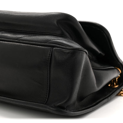 Saint Laurent Lambskin Matelasse Monogram Medium Niki Chain Satchel Black 10 of 10