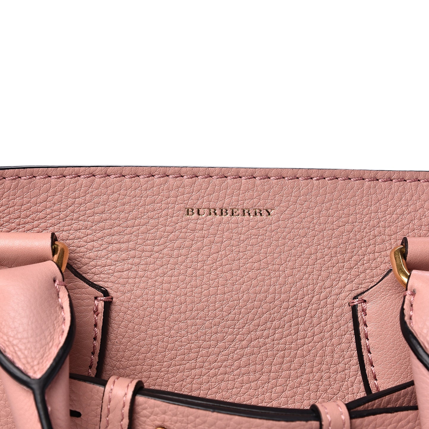 Soft Grain Calfskin Medium Belt Bag Ash Rose