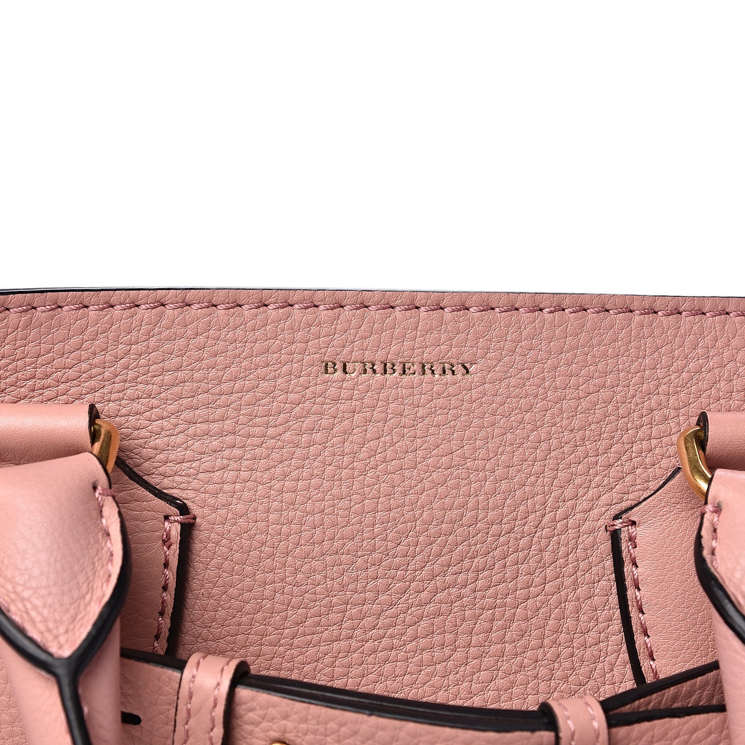 Burberry Soft Grain Calfskin Medium Belt Bag Ash Rose 8 of 12