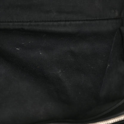 Saint Laurent Calfskin Y Quilted Monogram Large Loulou Chain Satchel Black 14 of 14