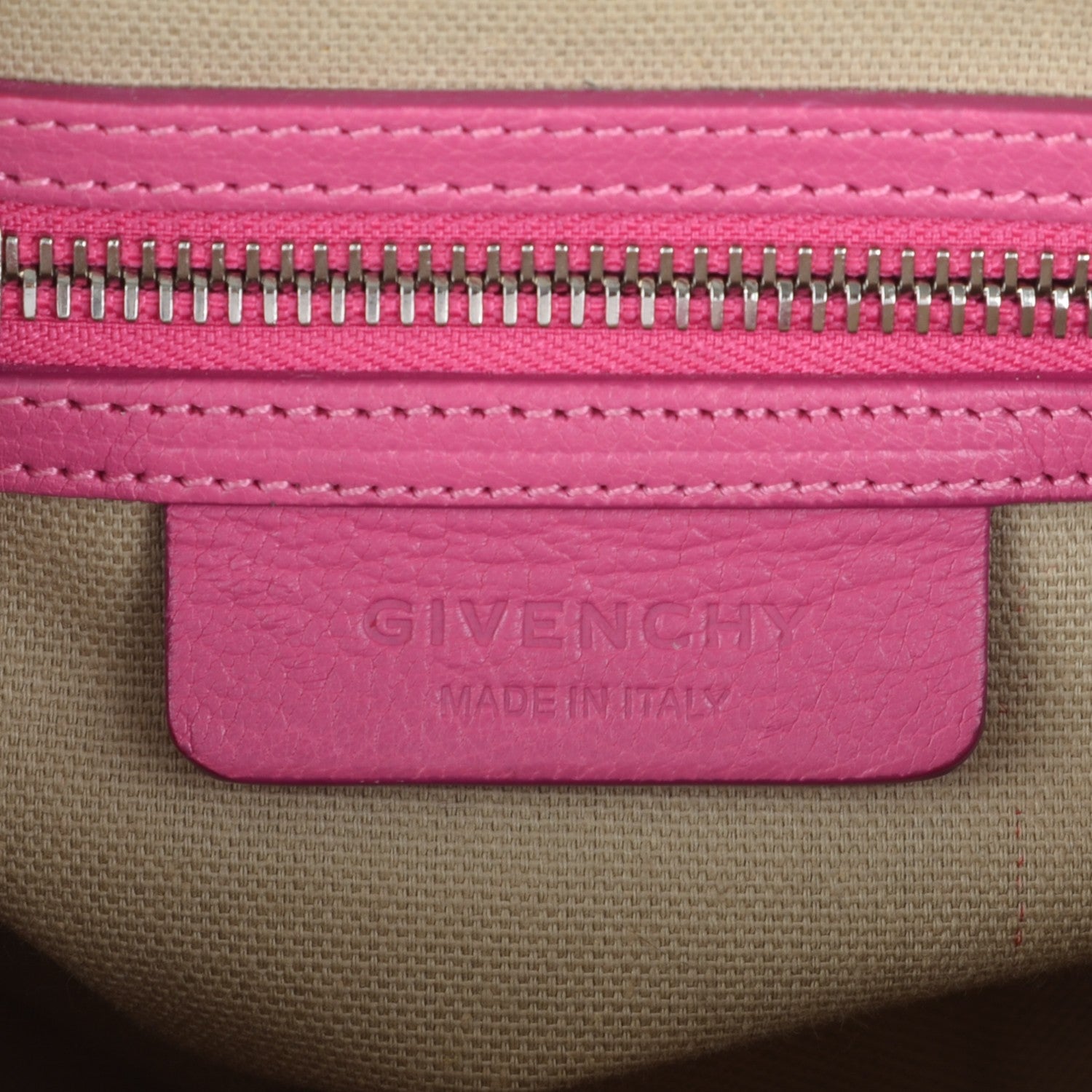Givenchy Sugar Goatskin Mini Antigona Fushia 6 of 7
