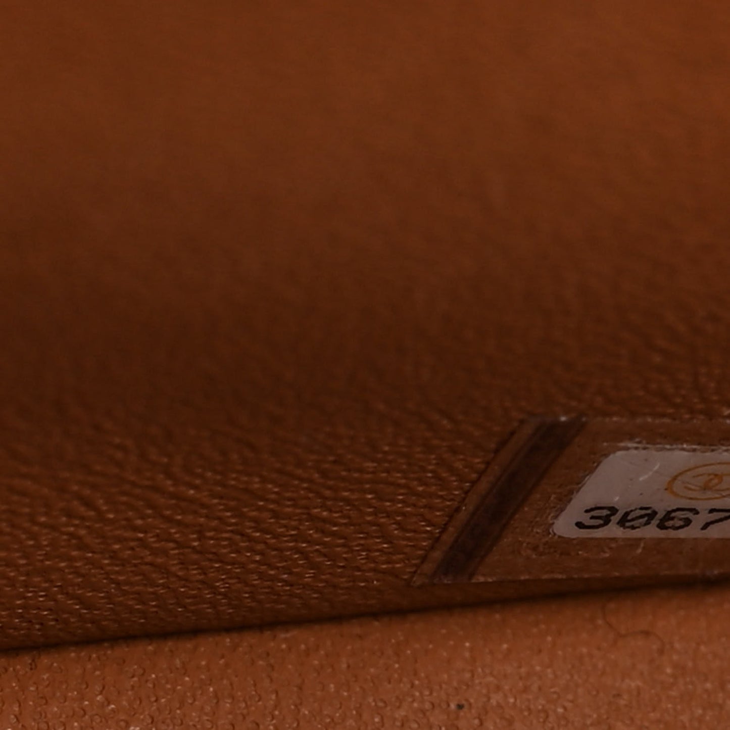Lambskin Quilted Mini Rectangular Flap Brown