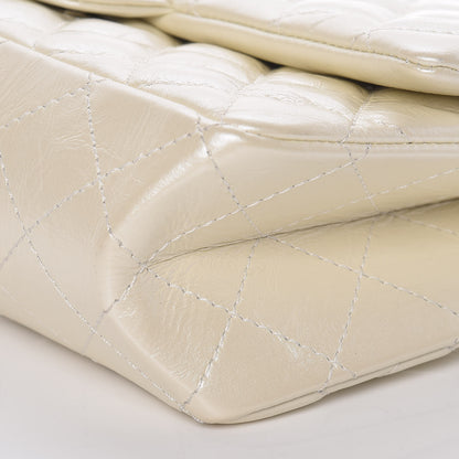Chanel Metallic Aged Calfskin Quilted 2.55 Reissue 226 Flap White 6 of 13