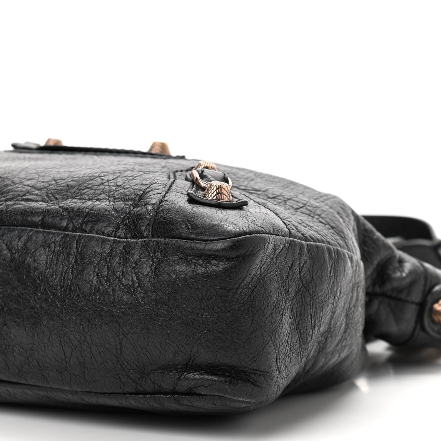 Balenciaga Agneau Giant 12 Rose Gold Hardware Town Black 10 of 13