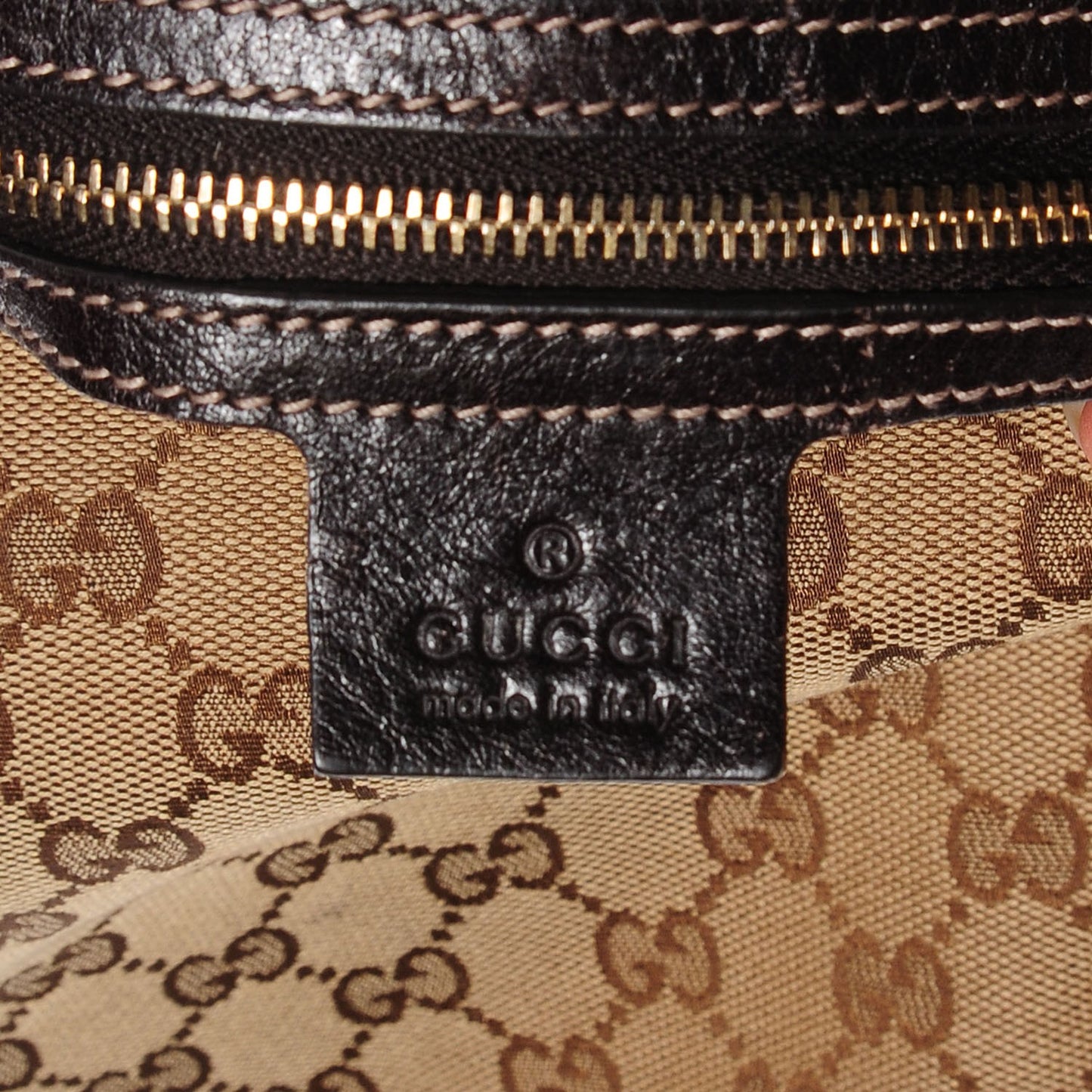 Monogram Pelham Medium Hobo Dark Brown