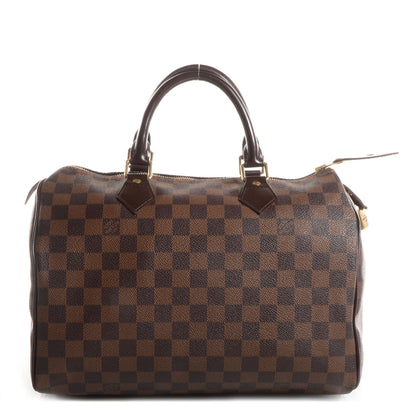Louis Vuitton Damier Ebene Speedy 30 1 of 7