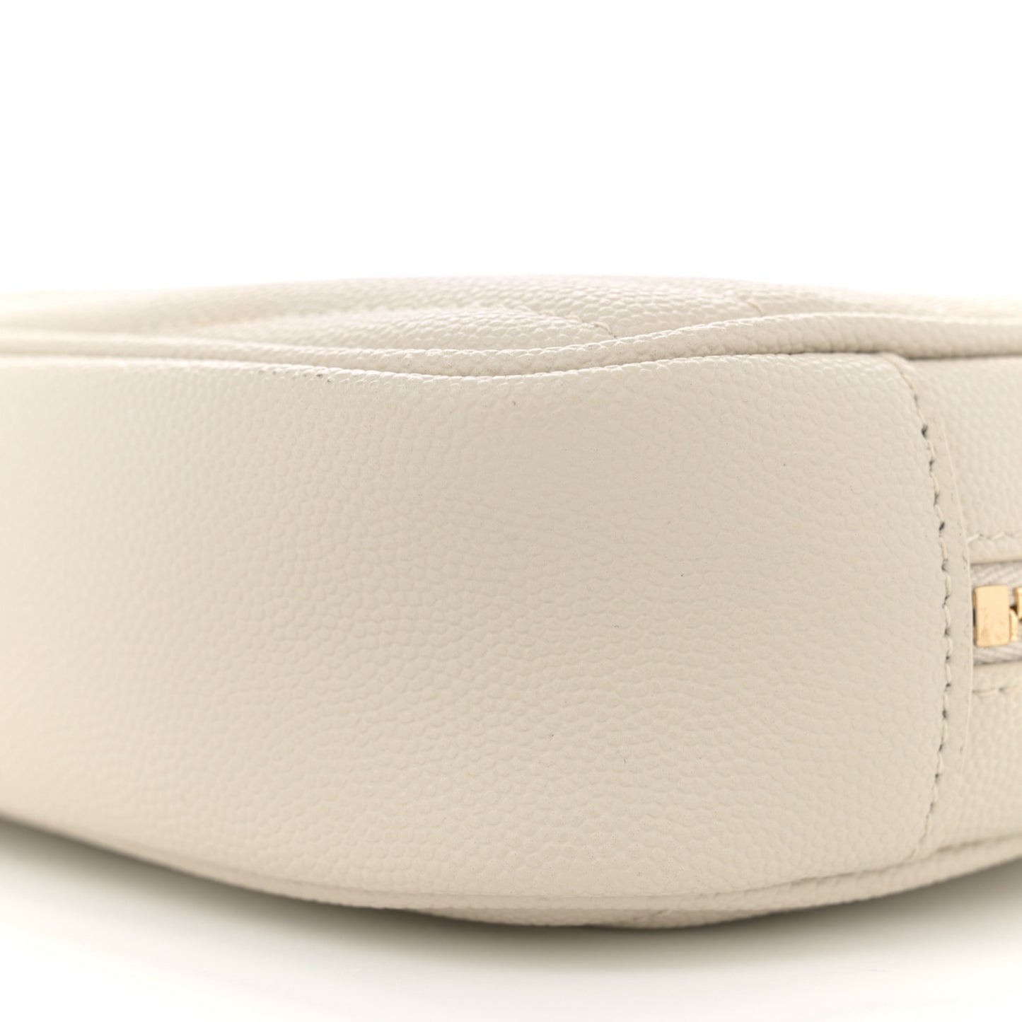 Grain De Poudre Matelasse Monogram Mini Lou Camera Bag Crema Soft