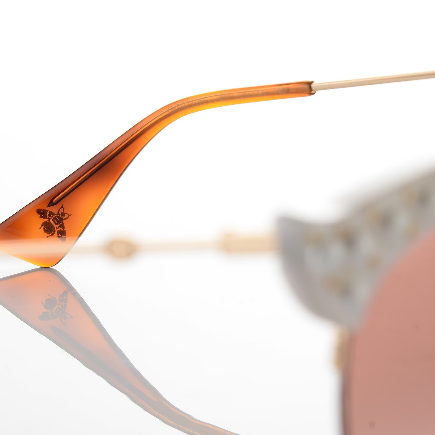 Gucci Pearl Cat Eye GG0212S Sunglasses White 5 of 8