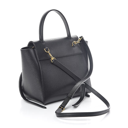 Celine Grained Calfskin Nano Belt Bag Black 3 of 8