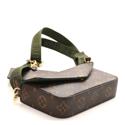 Louis Vuitton Monogram Felicie Strap & Go Kaki 4 of 10
