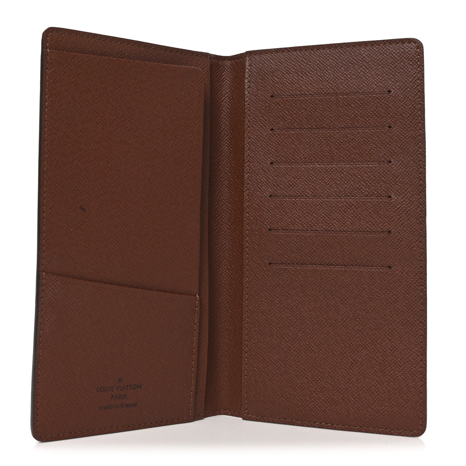 Louis Vuitton Monogram Porte Valeurs Checkbook Wallet 5 of 7