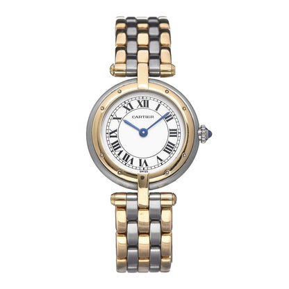 Cartier Stainless Steel 18K Yellow Gold 24mm Panthere Vendome Quartz Watch 1 of 6