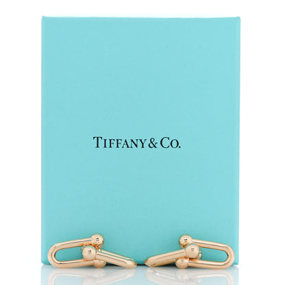 Tiffany 18K Rose Gold Large HardWear Link Earrings 5 of 5