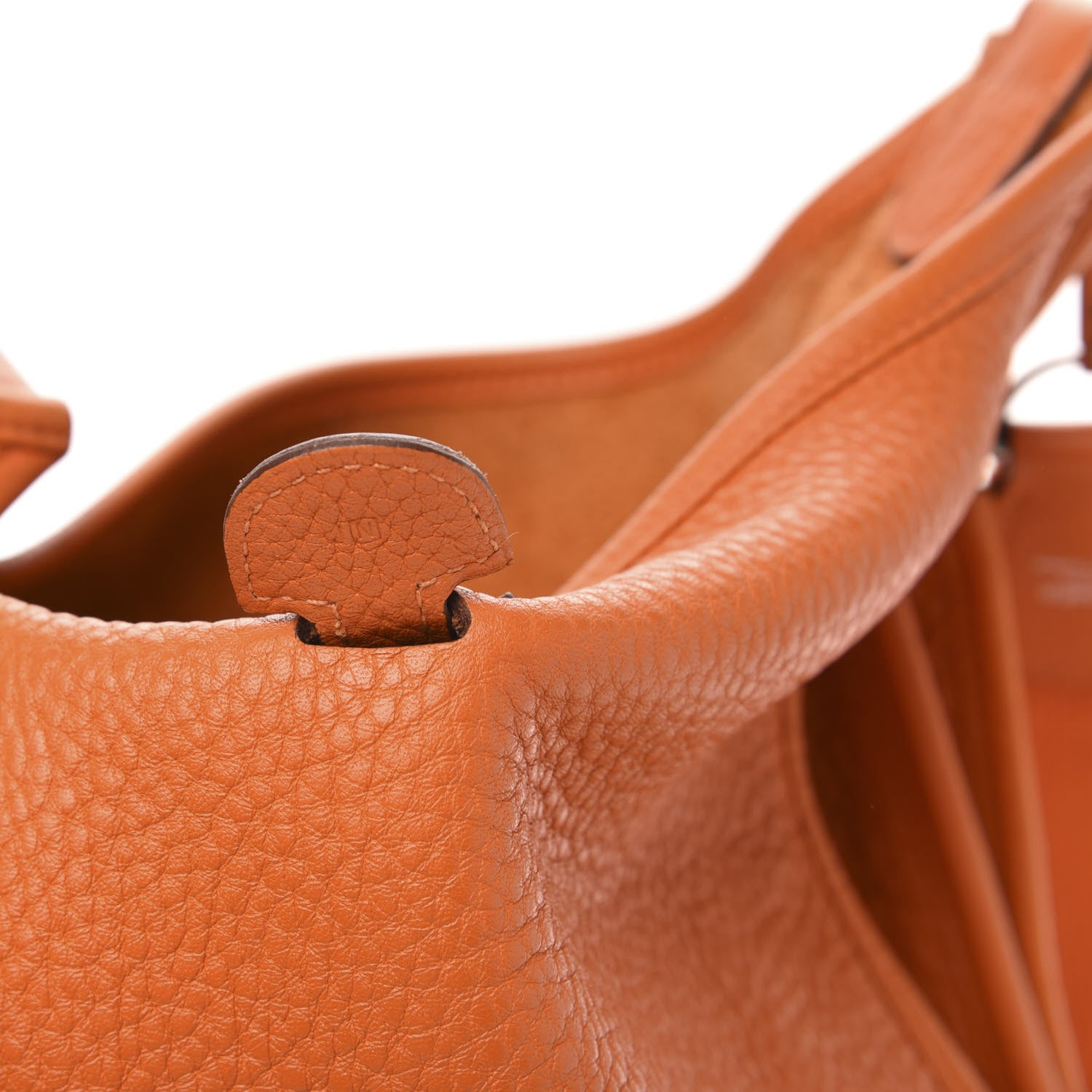 Hermes Taurillon Clemence Evelyne III PM Orange 8 of 11