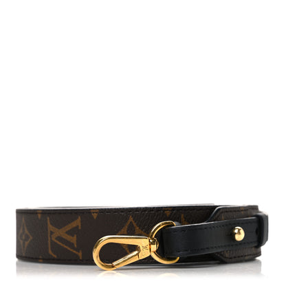 Louis Vuitton Monogram Bandouliere Shoulder Strap XL Black 1 of 3