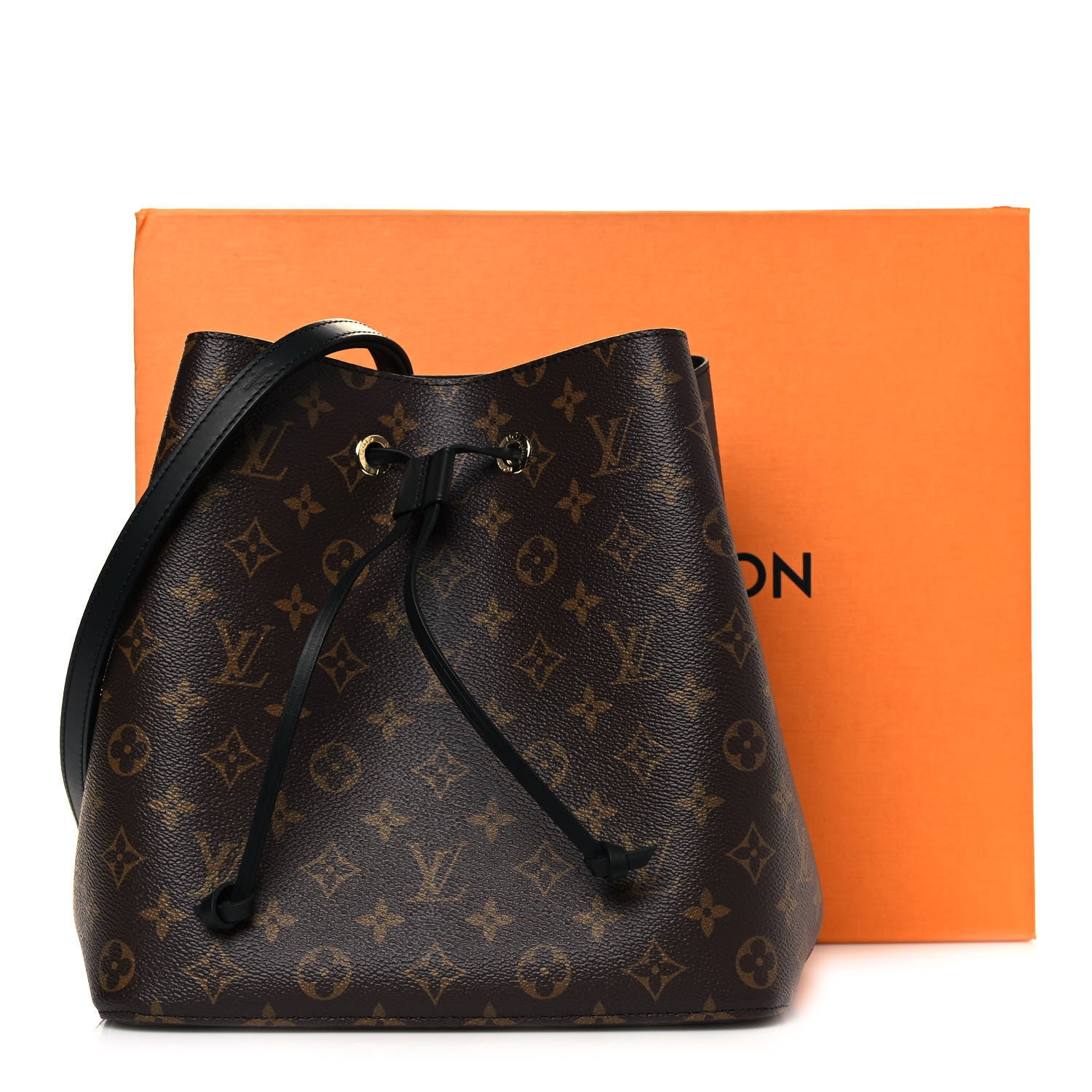 Louis Vuitton Monogram Neonoe MM Black 8 of 8