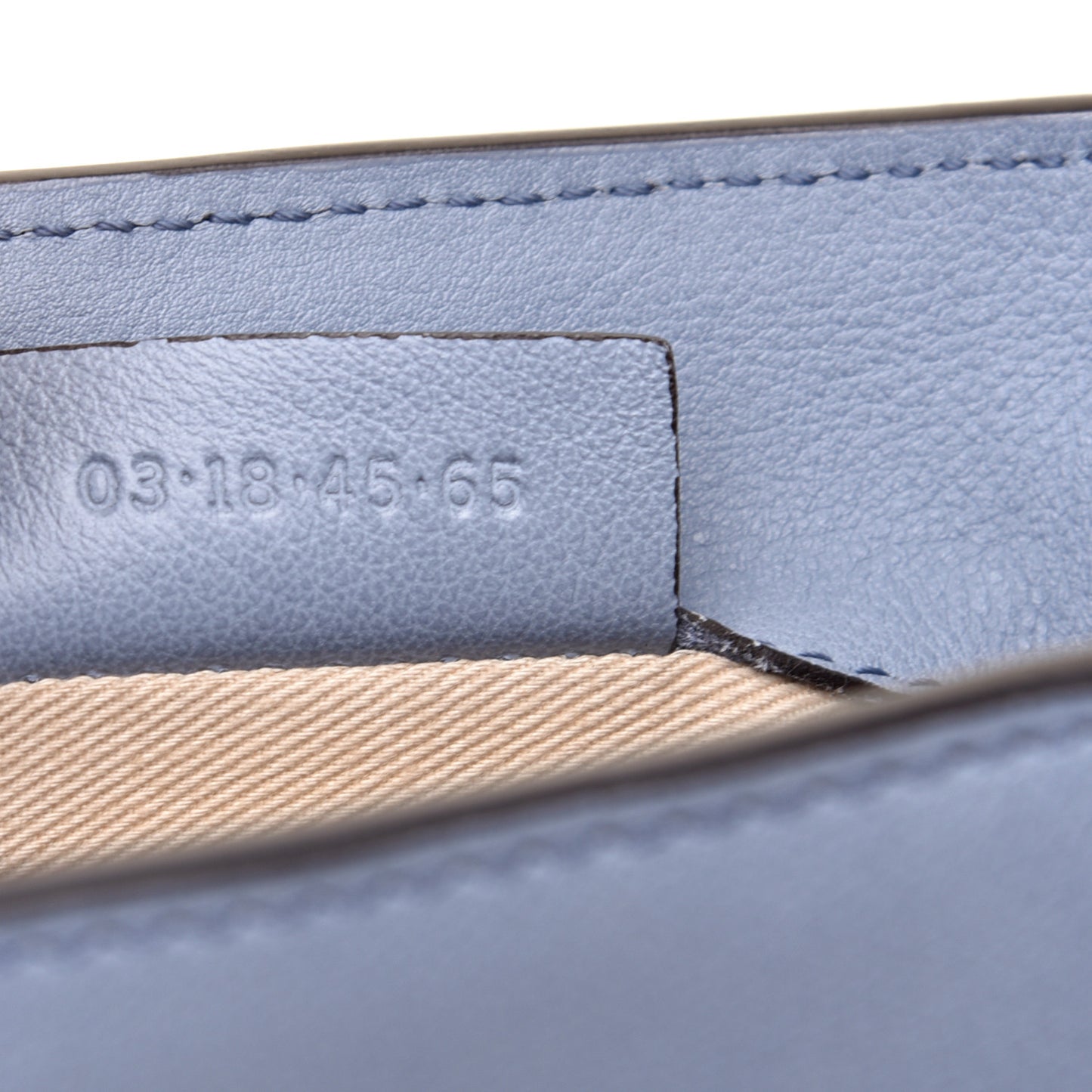 Suede Calfskin Mini Faye Backpack Washed Blue