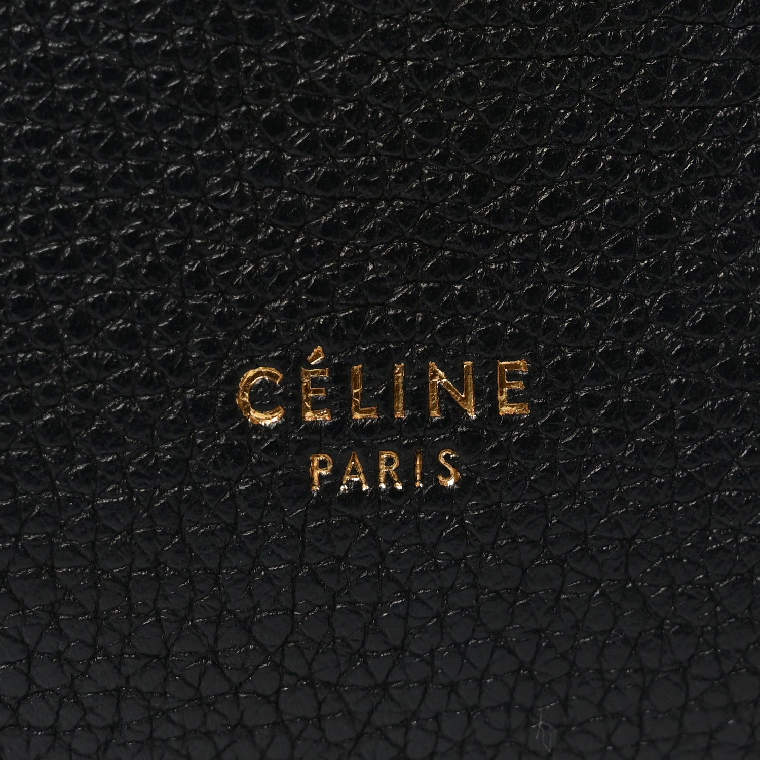 Celine Soft Grained Calfskin Small Sangle Bucket Bag Black 10 of 17